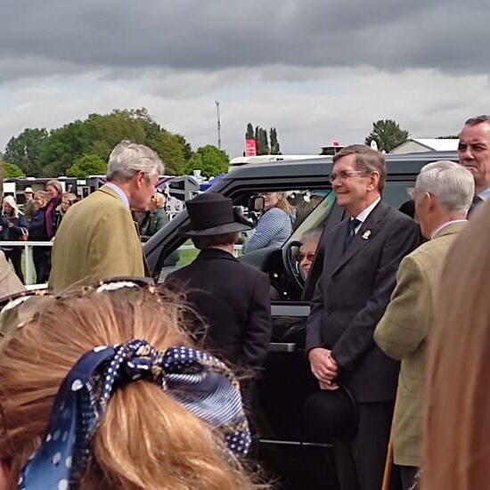 Her Majesty, Queen Elizabeth II, at the Royal Windsor Horse Show