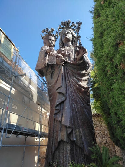 Statue of Virgin Mary, Cap Ferrat