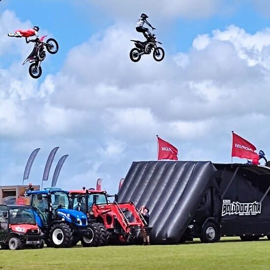 Freestyle Motocross Display at Royal Cornwall Show