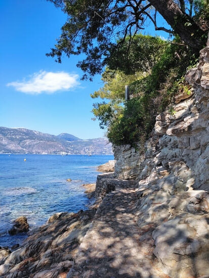 Path around Cap Ferrat