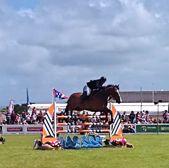 Horse Jumping Event at Royal Cornwall Show