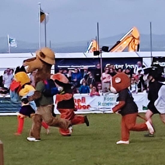 Cornish Mascot Challenge at Royal Cornwall Show