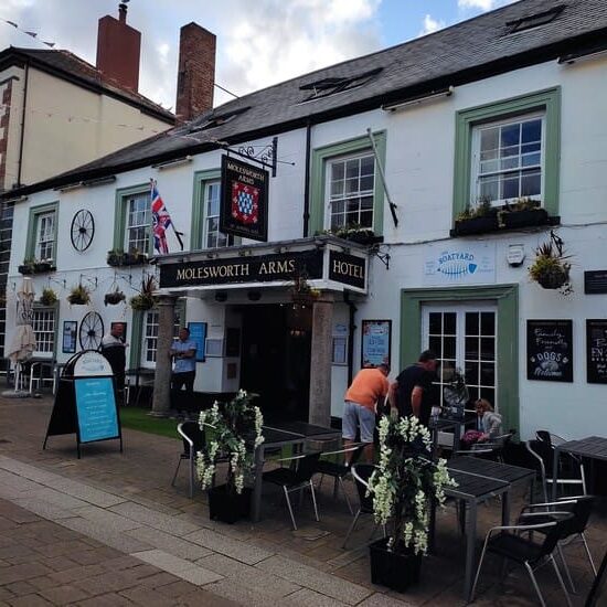 Molesworth Arms, hotel for visit of Royal Cornwall Show