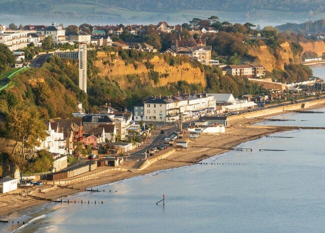 Shanklin Beach with Lift