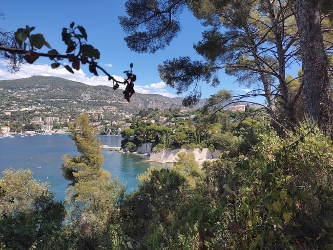 View of Villefranche from Cap Ferrat