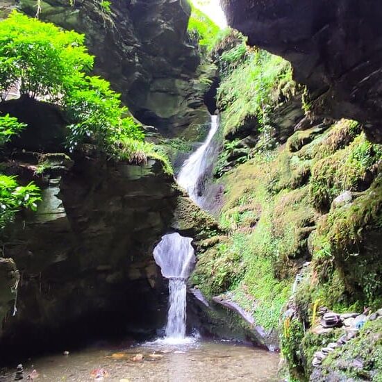 Waterfall St Nectan's Glen