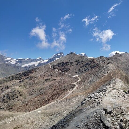 Barren mountain landscape