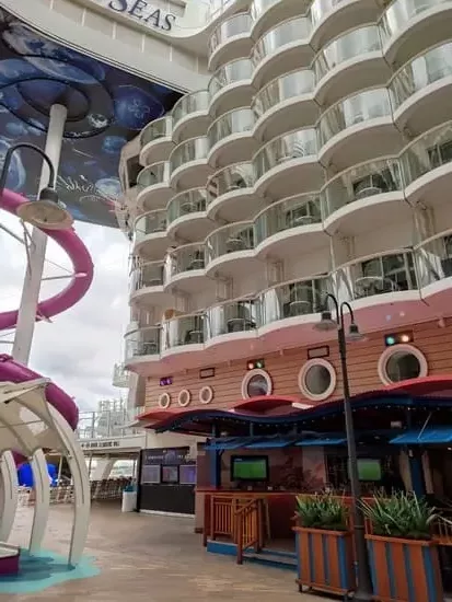 Mexican restaurant on Boardwalk of Royal Caribbean's Harmony of the Seas