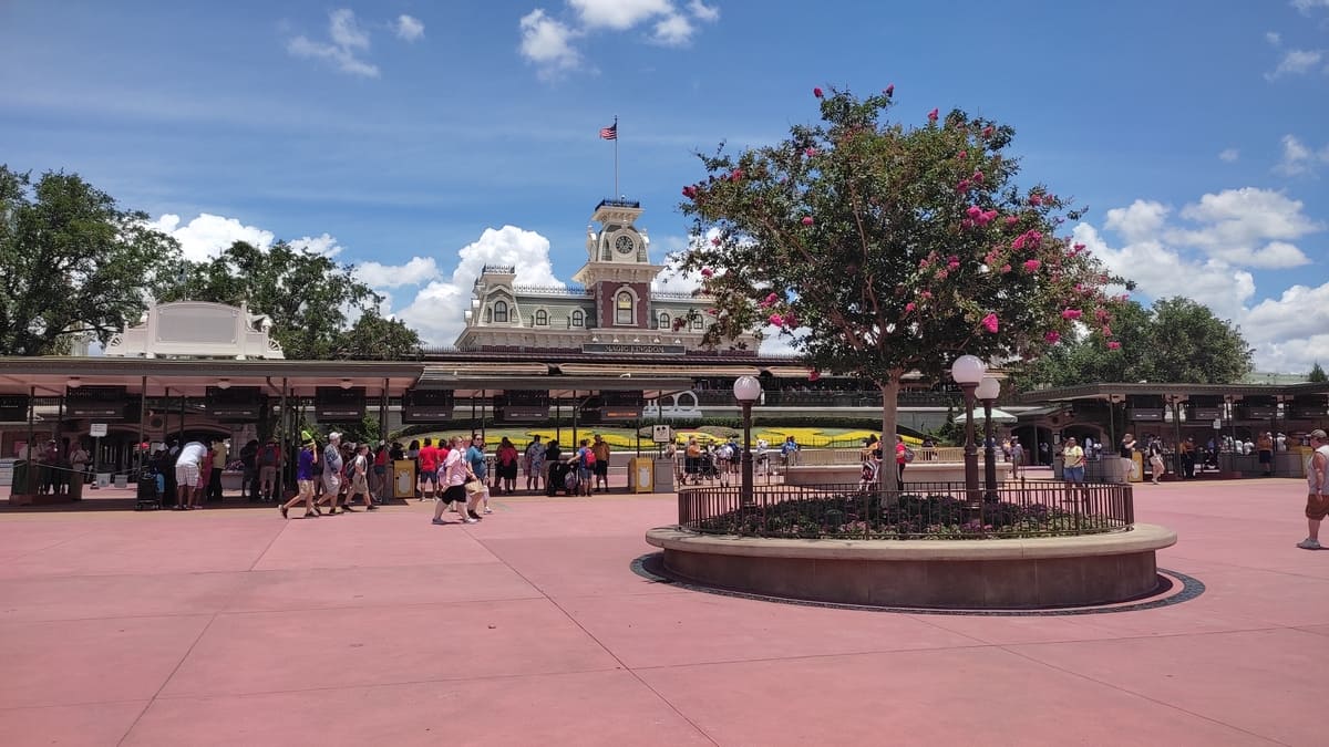 Entrance Magic Kingdom, Orlando