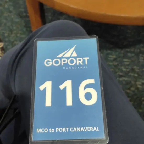 GoPort Boarding Ticket for Bus to Port Canaveral