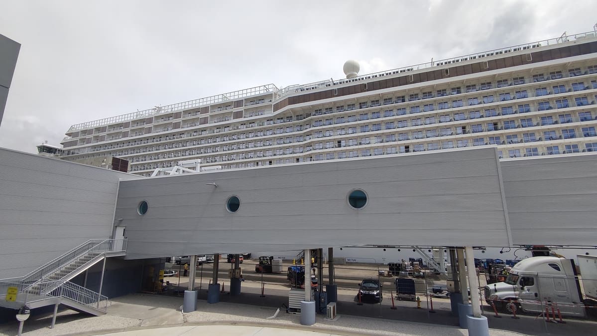 Norwegian Getaway at Terminal 10, Port Canaveral