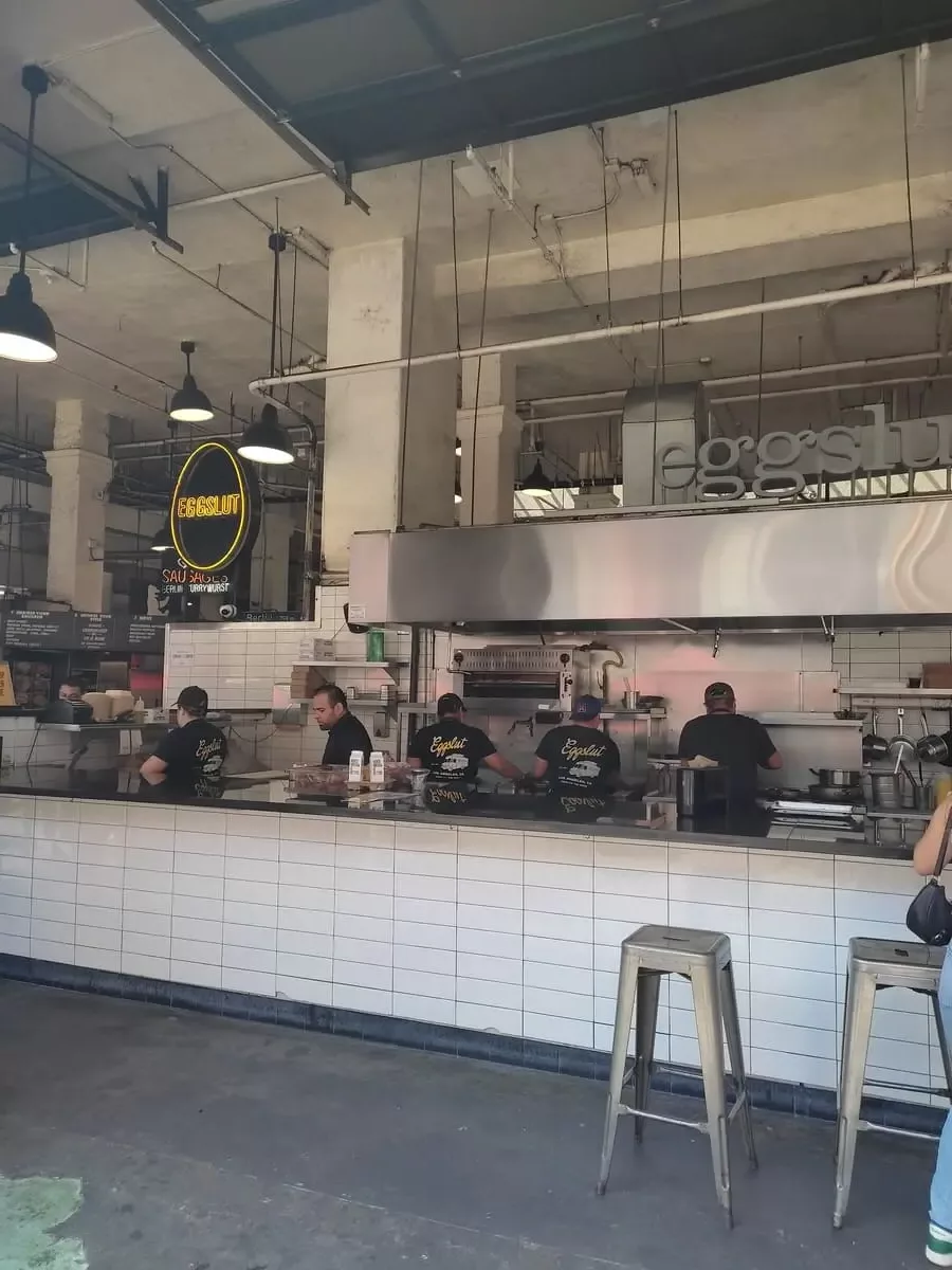 Eggslut is just one of the many eateries at Grand Central Market