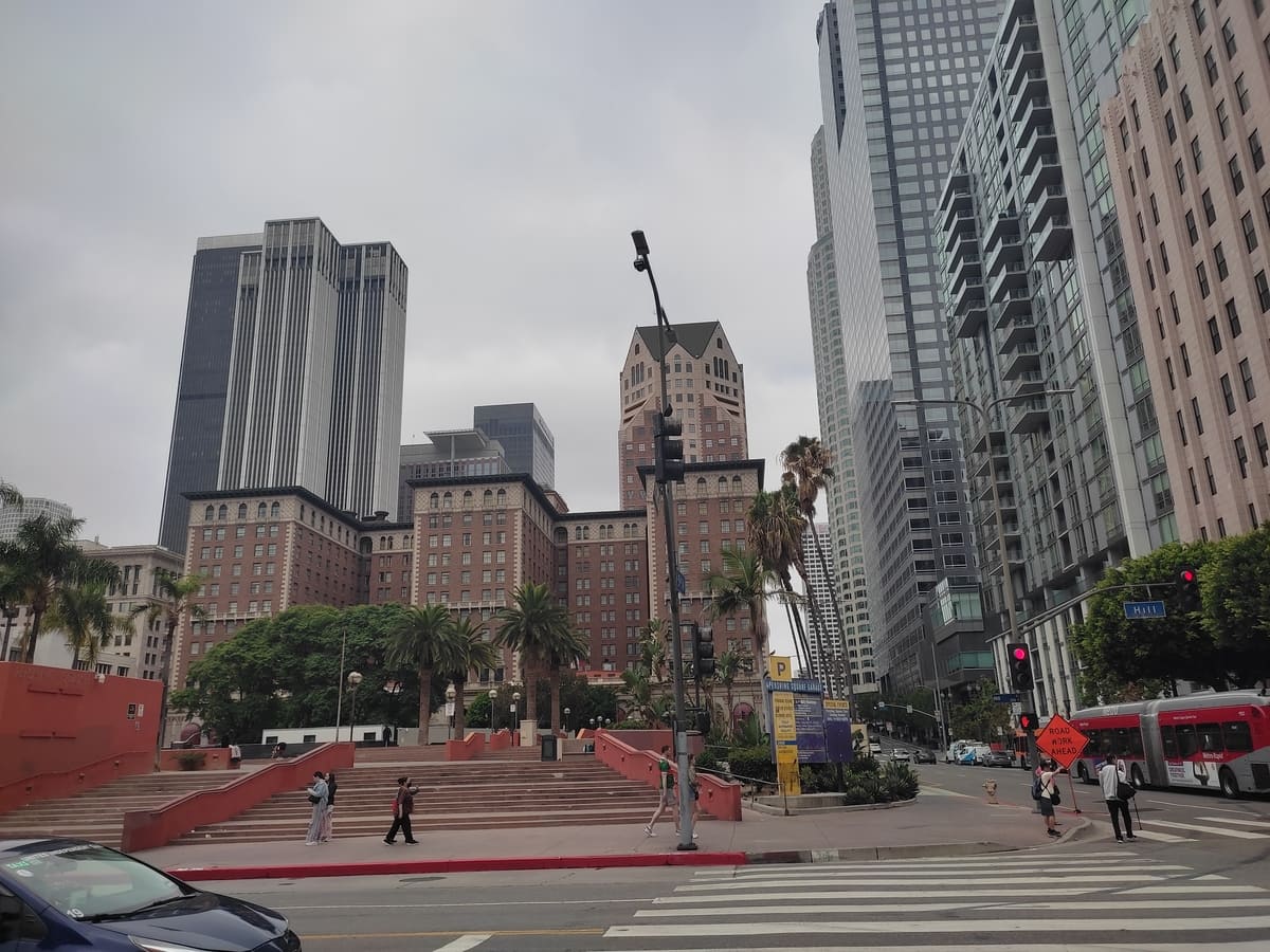 Pershing Square in LA