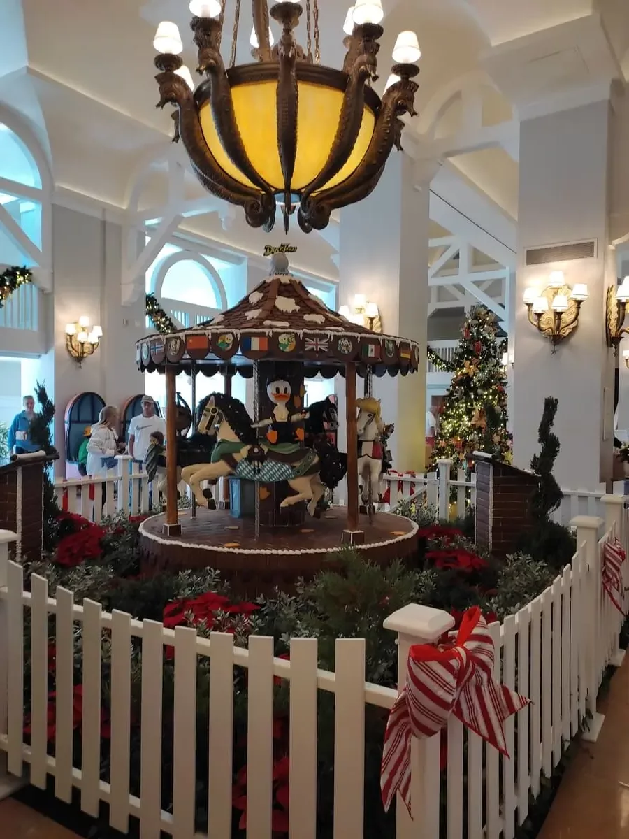 Gingerbread Carousel at Disney's Beach Club Resort