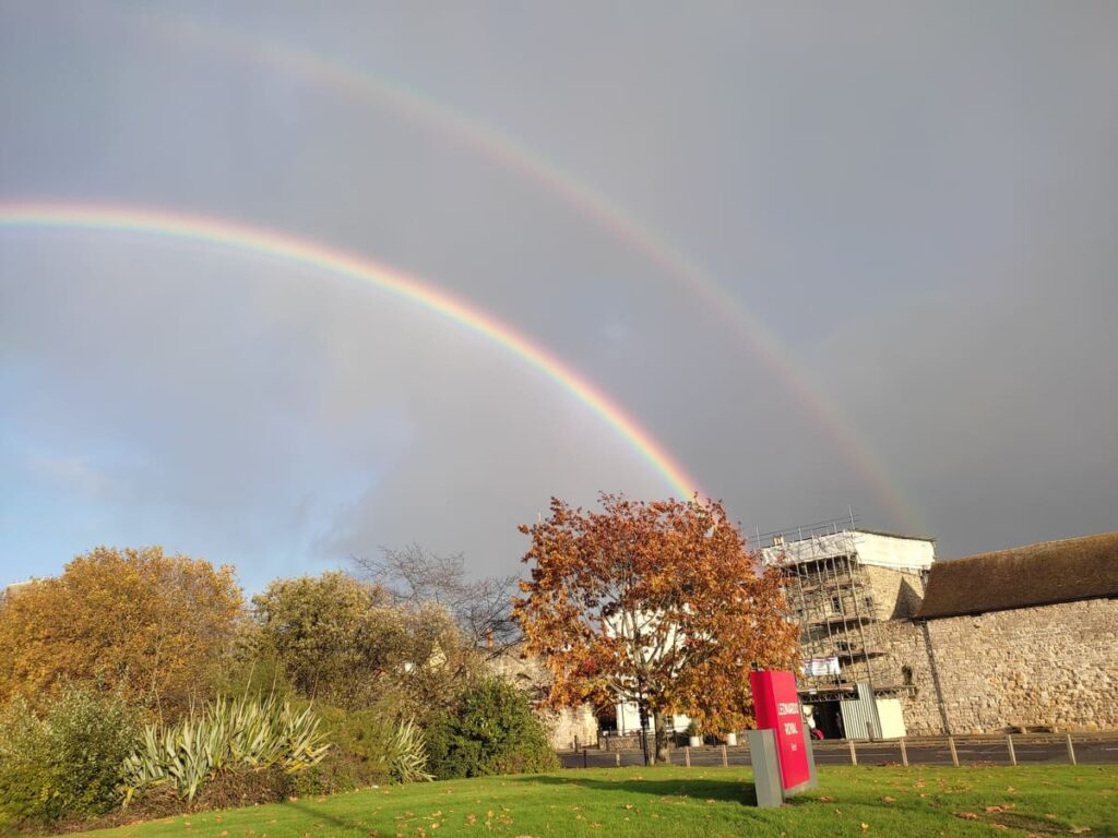 Double rainbow in Southampton