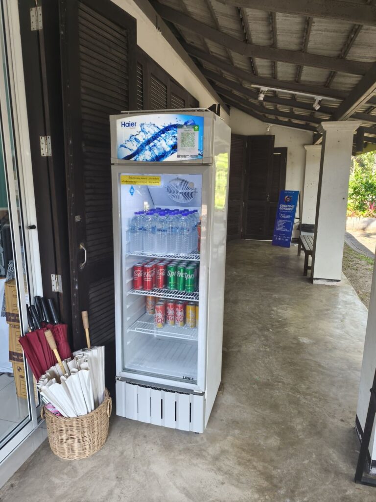 Fridge with water and soda for sale