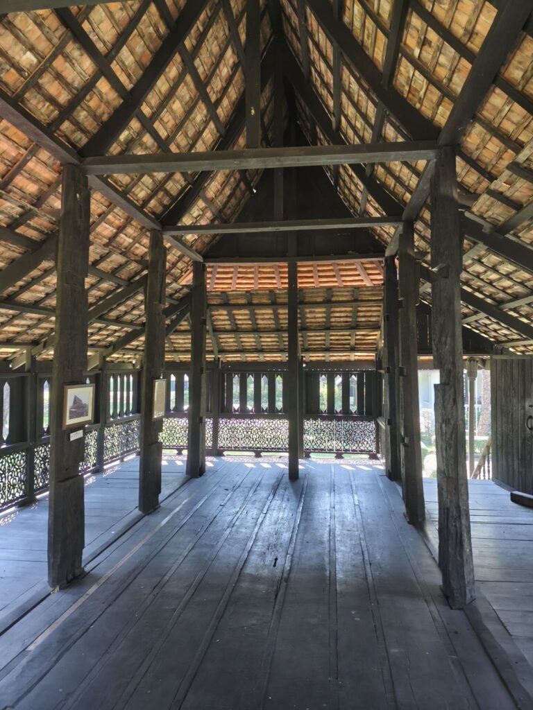 Interior of traditional Lanna House
