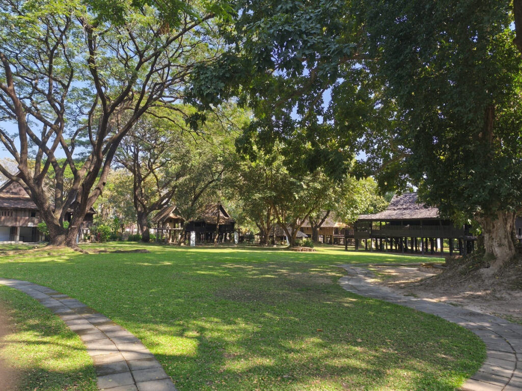 View of Lanna Traditional House Museum