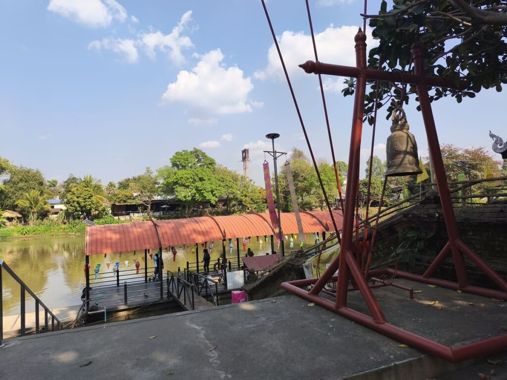 Main dock for river boats on Ping River in Chiang Mai