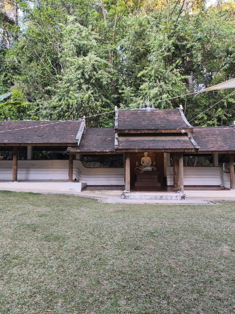 Courtyard of Wat Phra Lat
