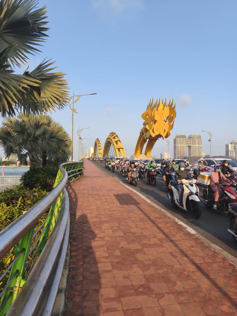 Dragon Bridge in Da Nang