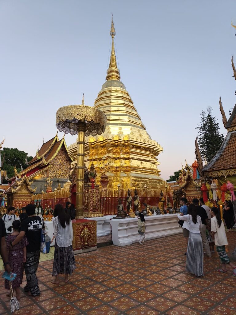 Golden stupa of Doi Suthep