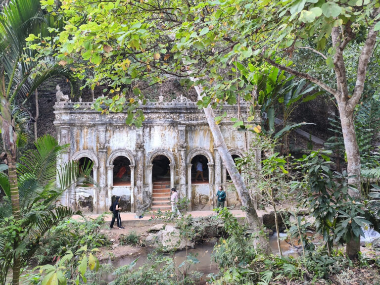 Temple surrounded by nature