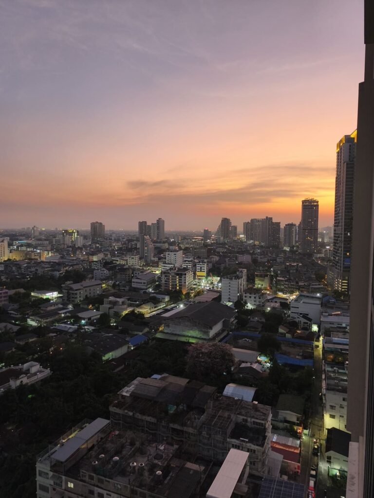 Sunset in Bangkok