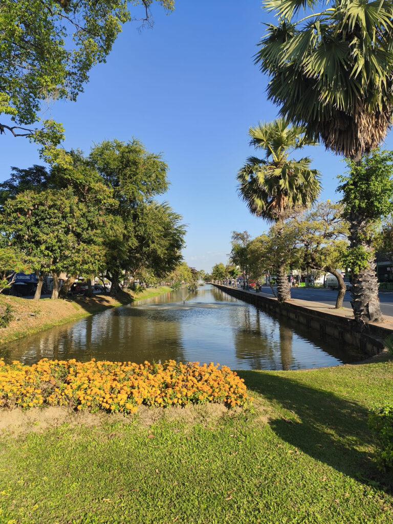 Moat south of Old Town
