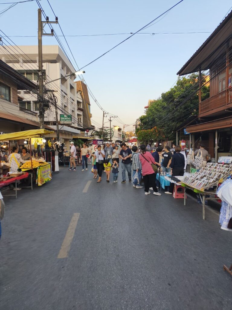 Saturday Walking Street in Chiang Mai