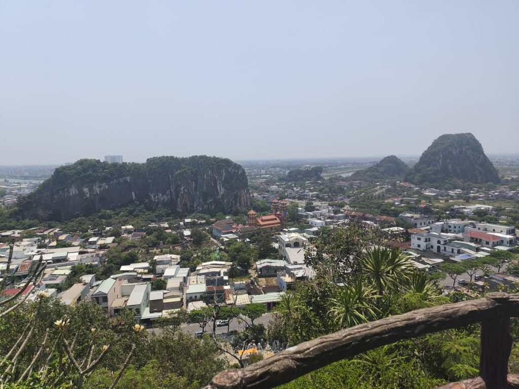 Several Marble Mountains south of Da Nang