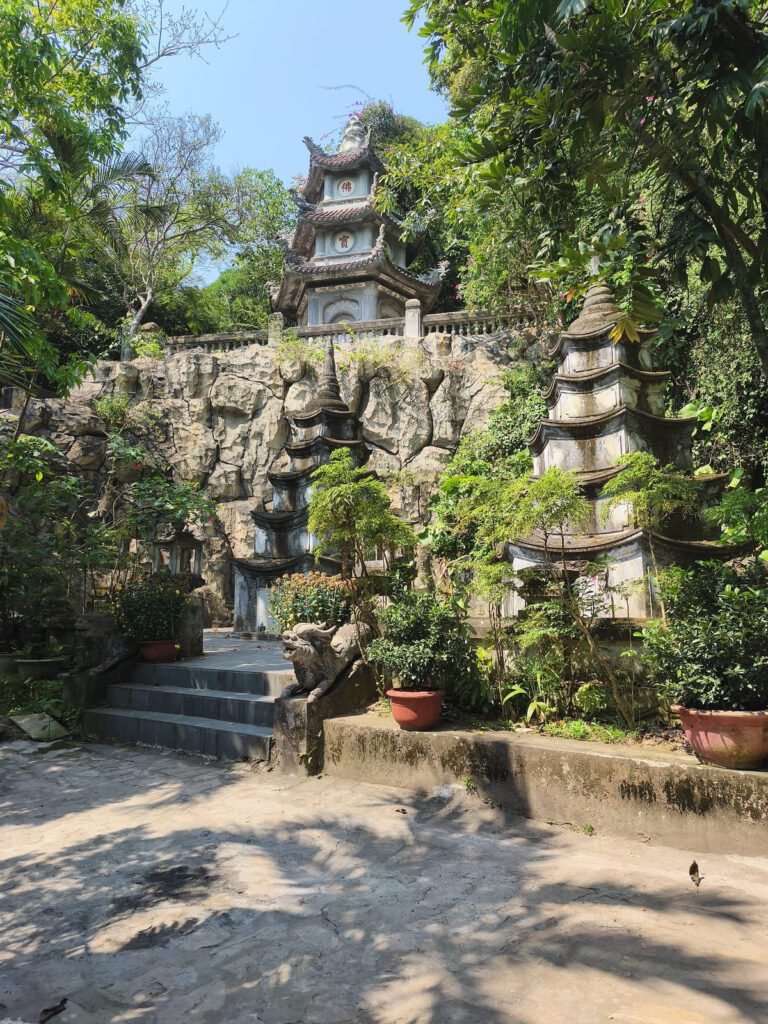 Tower on Marble Mountain, Da Nang
