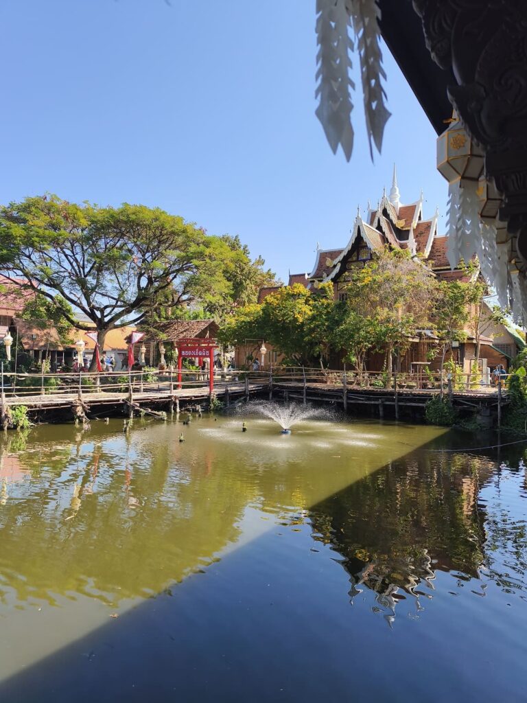 Lily Pond at Wat Chet Lin