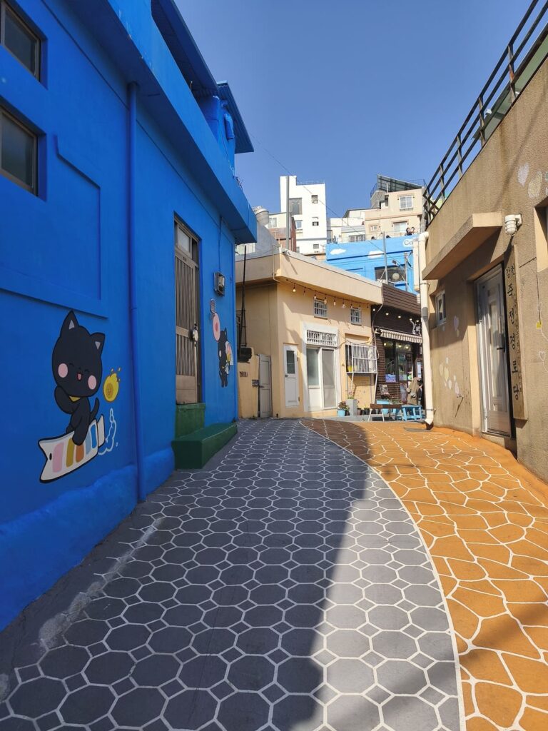 Colorful Houses in Gamcheon Cultural Village