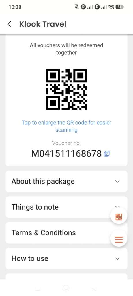 Mobile Visit Busan Pass on app