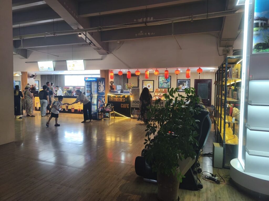 Waiting area for Memories Show