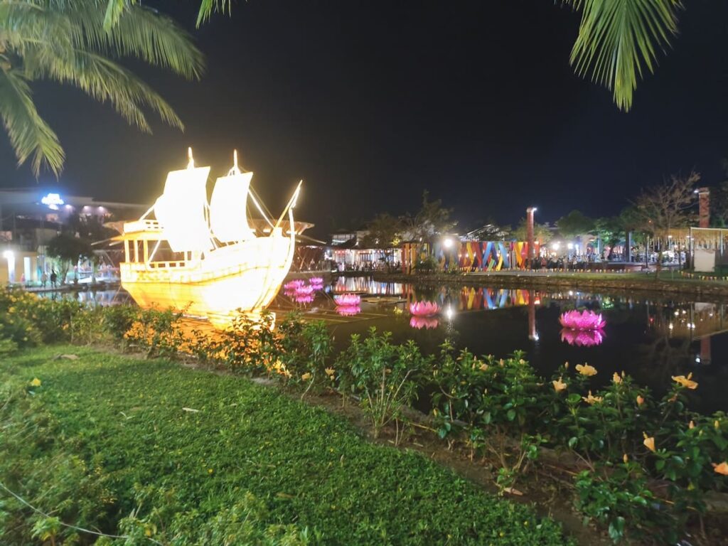 Park at night