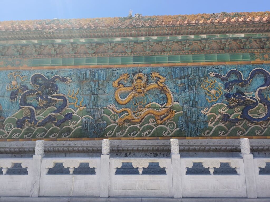 Mural at Palace Museum