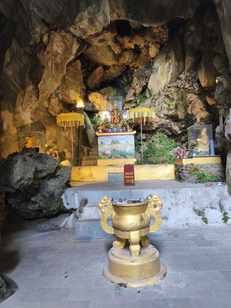 Cave with altar