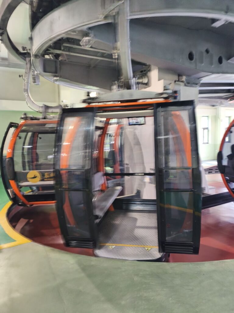 Cable Car for Western section at Mutianyu