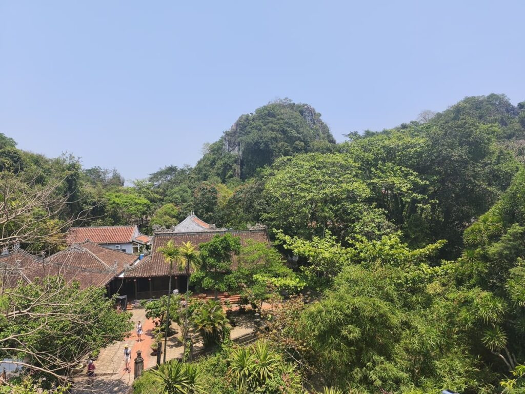 View over Marble Mountain