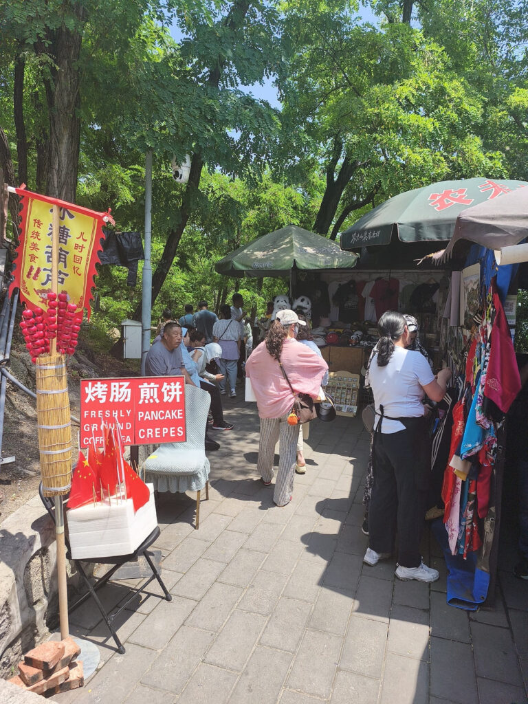 Food and drink sold near cable car station