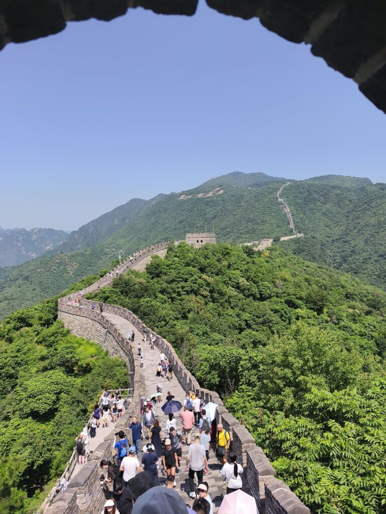 Great Wall in the summer