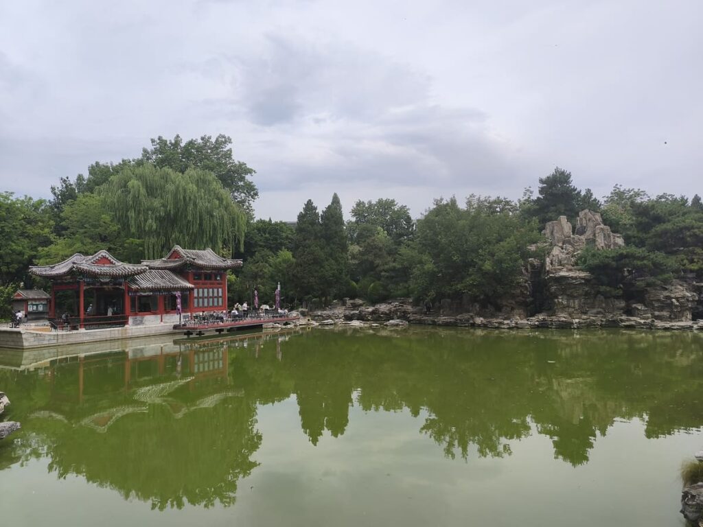 Lake at Ritan Park Beijing