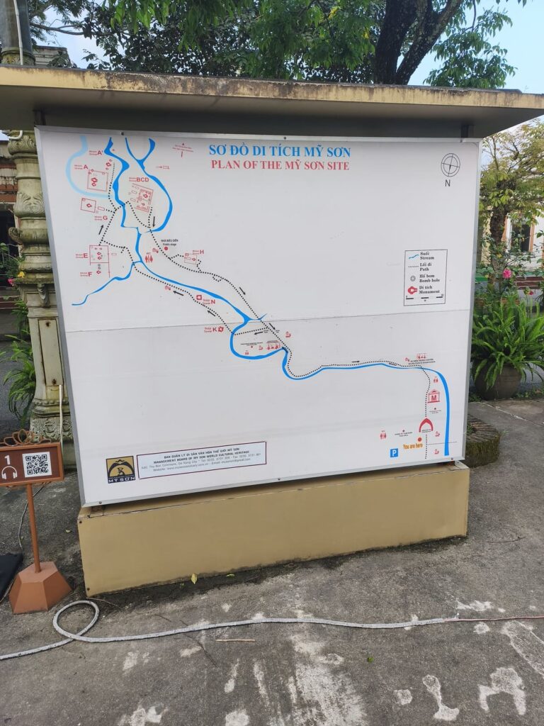 Map of My Son Sanctuary