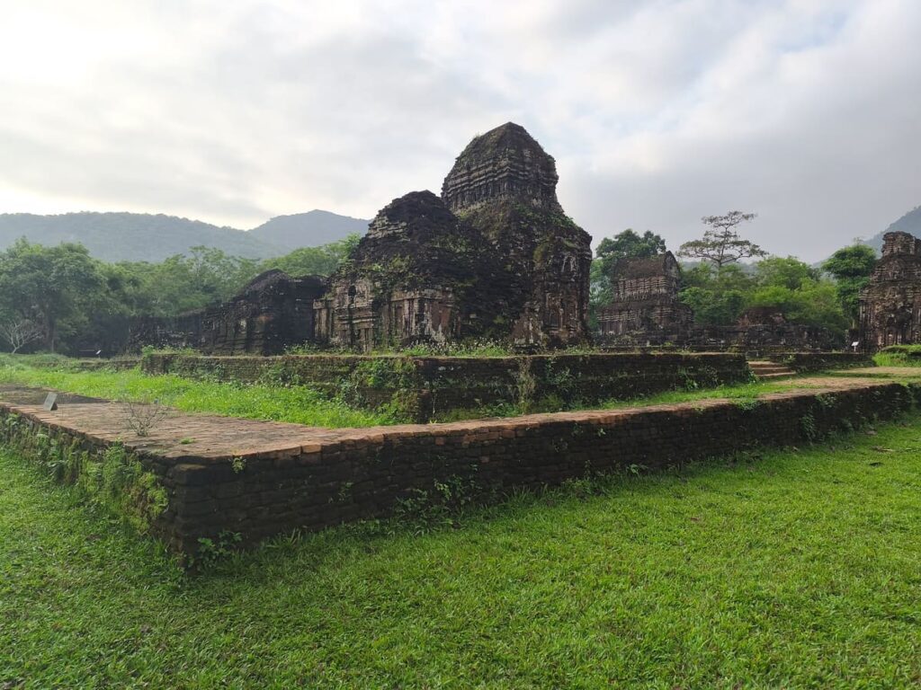 Temple at My Son Sanctuary in morning