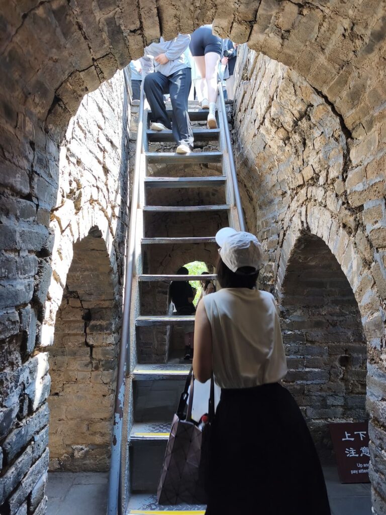 Lader going up to Watchtower 19
