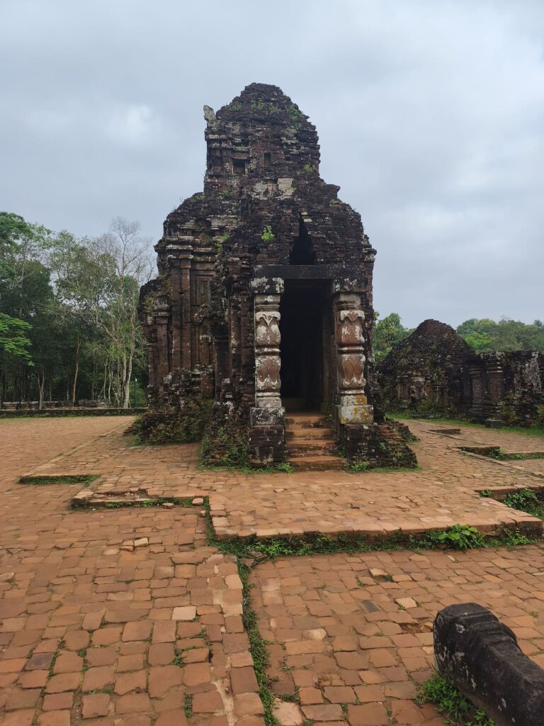 Temple building in Vietnam