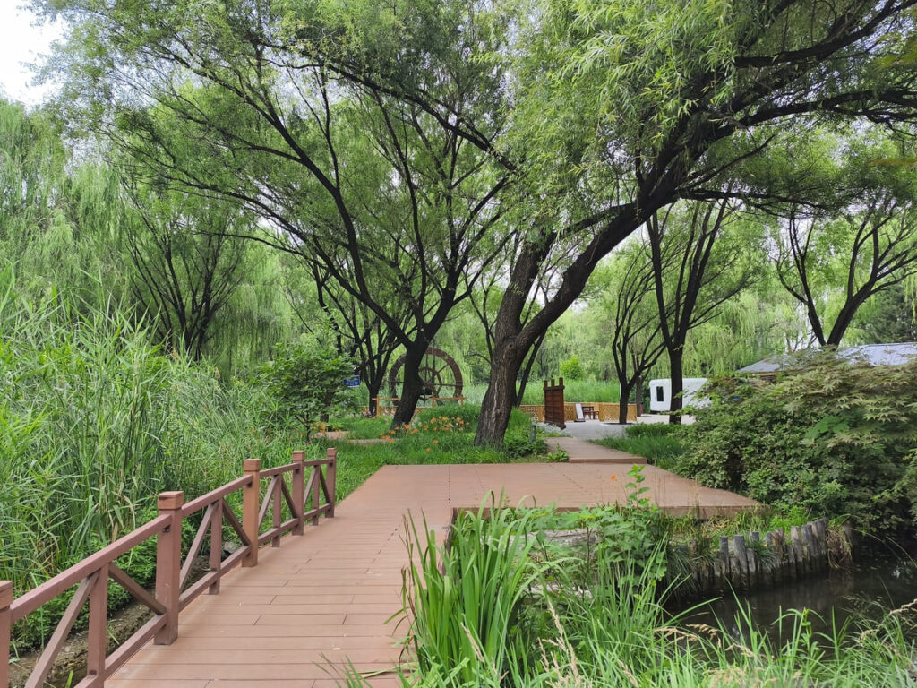 Water wheel at Haidian Park