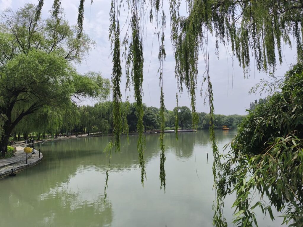Large lake at Haidian Park